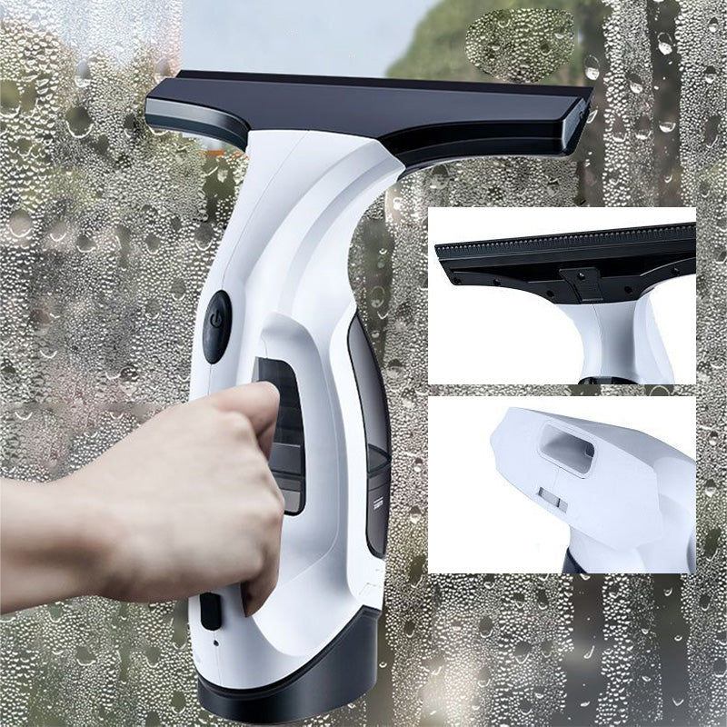 🥳2026 HOT SALE🥳💞50K+ SOLD! 💧✨ Cordless Window Vacuum – 20W suction removes water & streaks from windows, mirrors & car glass. 2200mAh battery, 150ml tank, lightweight. Streak-free shine, no cords! 🔋💪
