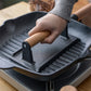 🥳2026 HOT SALE🥳💞50K+ SOLD! 🥩🔥 50% OFF! Cast Iron Steak Press – even heat distribution for perfectly cooked steak & burgers every time. Restaurant-quality grill marks at home – no more takeaway bills! 🍔✨