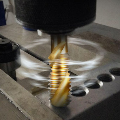 🥳2026 HOT SALE🥳💞50K+ SOLD!🏆🔩 Your Complete Tapping Solution – 6PCS Set! Multipurpose Spiral Taps for Metal & Wood. 🛠️📦