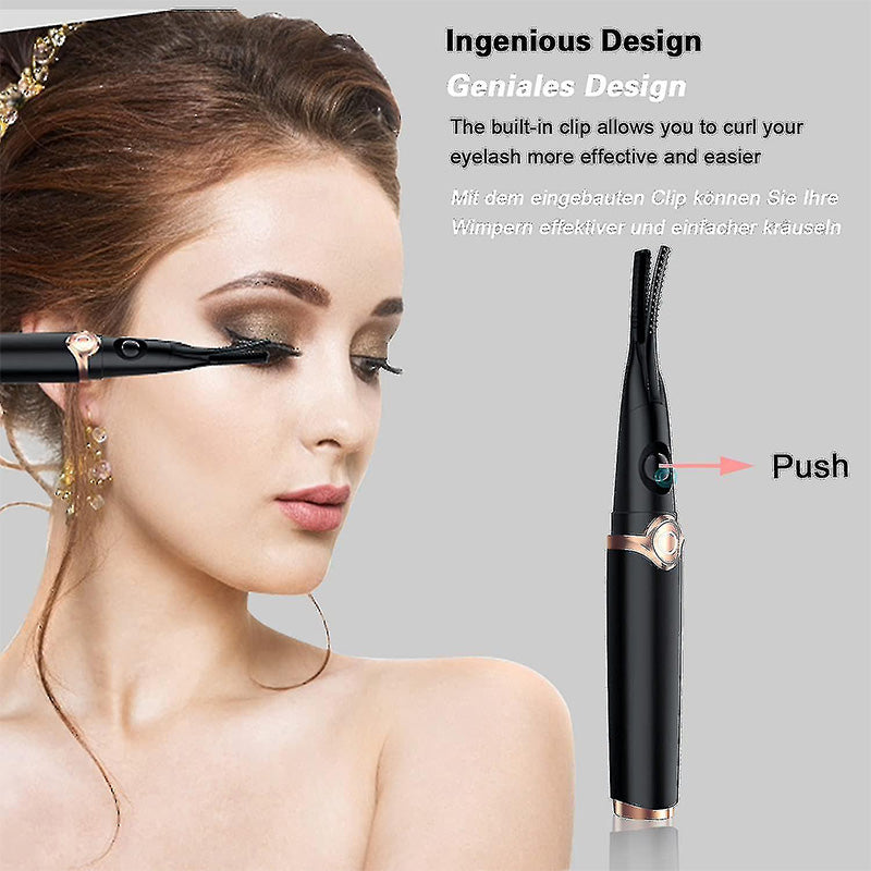 🥳2026 HOT SALE🥳💞50K+ SOLD!🕰️🔋 The Gentle Wake-Up Call for Your Lashes! Heated Curler for All-Day Natural Lift. ✨💃