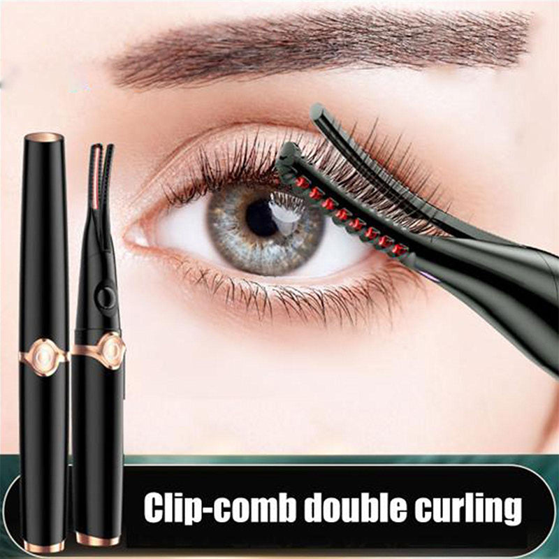 🥳2026 HOT SALE🥳💞50K+ SOLD!🕰️🔋 The Gentle Wake-Up Call for Your Lashes! Heated Curler for All-Day Natural Lift. ✨💃