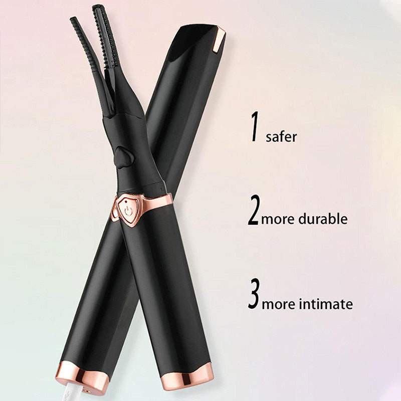 🥳2026 HOT SALE🥳💞50K+ SOLD!🕰️🔋 The Gentle Wake-Up Call for Your Lashes! Heated Curler for All-Day Natural Lift. ✨💃