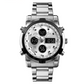 🥳2026 HOT SALE🥳💞50K+ SOLD!💥💎✨ 50% OFF! Waterproof Analog‑Digital Watch – Date, day & second time zone. Stainless steel strap, shock‑resistant. Practical & durable for daily wear. ⌚💪