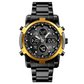 🥳2026 HOT SALE🥳💞50K+ SOLD!💥💎✨ 50% OFF! Waterproof Analog‑Digital Watch – Date, day & second time zone. Stainless steel strap, shock‑resistant. Practical & durable for daily wear. ⌚💪