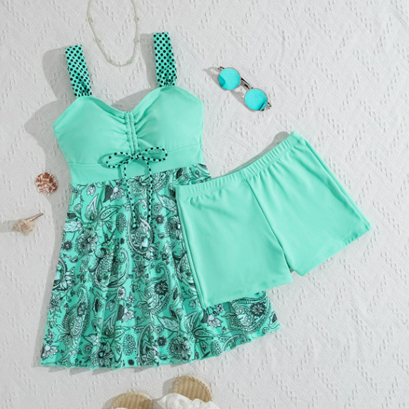 🥳2026 HOT SALE🥳💞50K+ SOLD!🌊☀️ LAST DAY 50% OFF! Separable Swimsuit Set – Modest fitted shorts, stylish strap top. Feel confident by the water. Perfect for seaside holidays. 👙✨