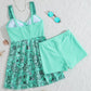 🥳2026 HOT SALE🥳💞50K+ SOLD!🌊☀️ LAST DAY 50% OFF! Separable Swimsuit Set – Modest fitted shorts, stylish strap top. Feel confident by the water. Perfect for seaside holidays. 👙✨