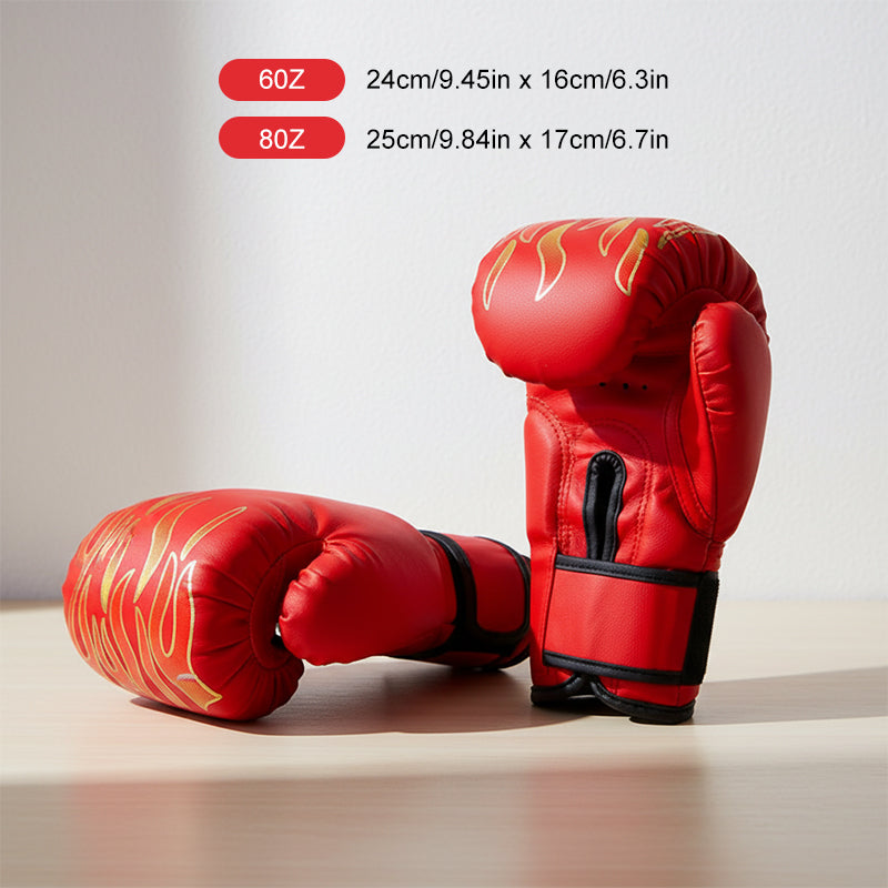 🥳2026 HOT SALE🥳💞50K+ SOLD! 🥊💨 50% OFF! Breathable Training Boxing Gloves – one-piece molded liner, thickened fist protection, palm vents & wide wrist strap. Durable PU, for kids & adults! 🛡️💪