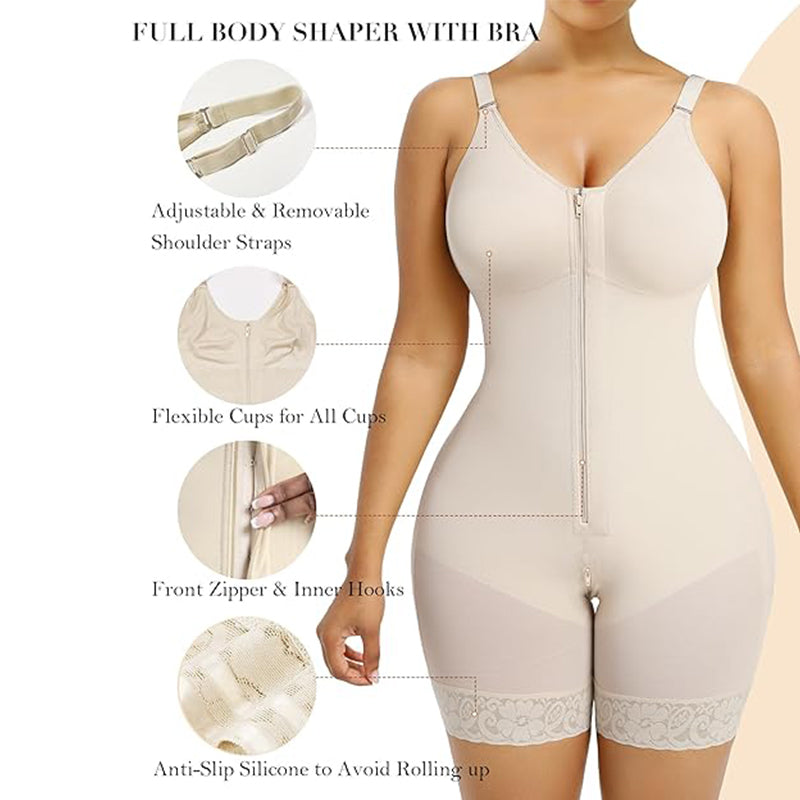 🥳2026 HOT SALE🥳💞50K+ SOLD!🛍️👙 Shape Without the Squeeze. Seamless, Comfortable Bodysuit for All-Day Wear. 🌸💃