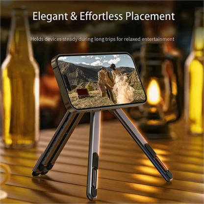 🥳2026 HOT SALE🥳💞50K+ SOLD!🏡🧲 Snap, Charge, Adjust Freely. 4-in-1 Magnetic Stand for Phones, Watches & More. 🔋📱🔄