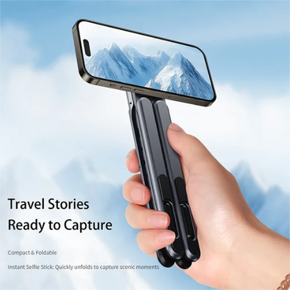 🥳2026 HOT SALE🥳💞50K+ SOLD!🏡🧲 Snap, Charge, Adjust Freely. 4-in-1 Magnetic Stand for Phones, Watches & More. 🔋📱🔄