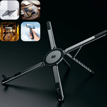 🥳2026 HOT SALE🥳💞50K+ SOLD!🏡🧲 Snap, Charge, Adjust Freely. 4-in-1 Magnetic Stand for Phones, Watches & More. 🔋📱🔄