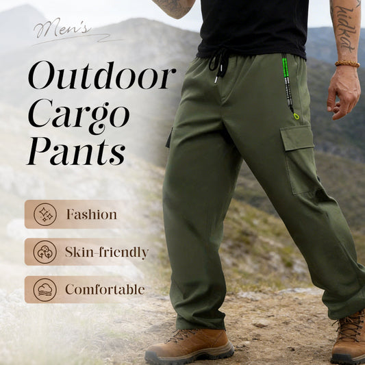🥳2026 HOT SALE🥳💞50K+ SOLD!👖🏞️ 50% OFF! Outdoor Cargo Pants – Built for British weather. 6 pockets, relaxed fit. Perfect for walks or DIY. 🌧️🔧