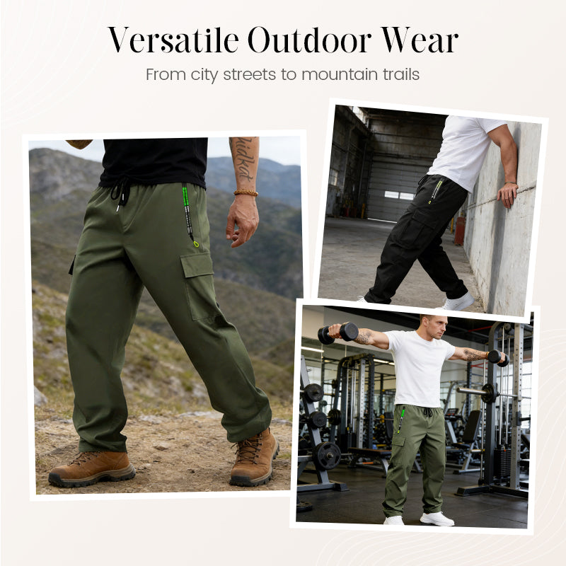 🥳2026 HOT SALE🥳💞50K+ SOLD!👖🏞️ 50% OFF! Outdoor Cargo Pants – Built for British weather. 6 pockets, relaxed fit. Perfect for walks or DIY. 🌧️🔧