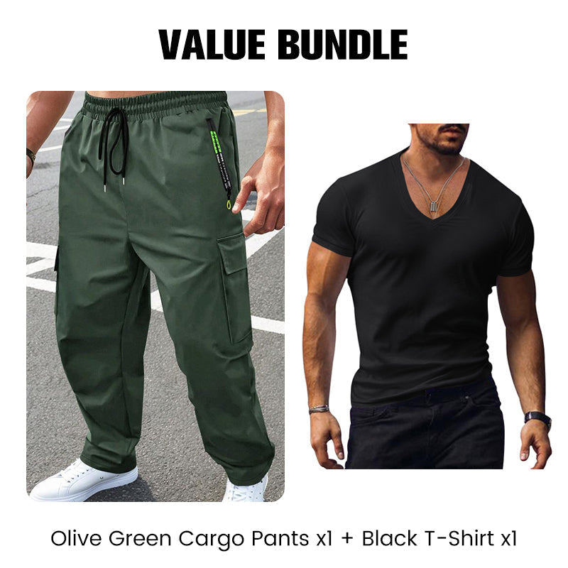 🥳2026 HOT SALE🥳💞50K+ SOLD!👖🏞️ 50% OFF! Outdoor Cargo Pants – Built for British weather. 6 pockets, relaxed fit. Perfect for walks or DIY. 🌧️🔧