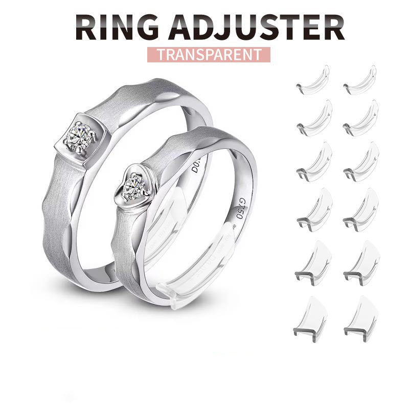 🥳2026 HOT SALE🥳💞50K+ SOLD!🦸‍♀️💎 50% OFF! Ring Adjuster for Loose Rings – Invisible when worn, soft & comfy. No glue, no tools. Keeps your wedding or heirloom ring secure. A must-have for changing fingers. 👵💕