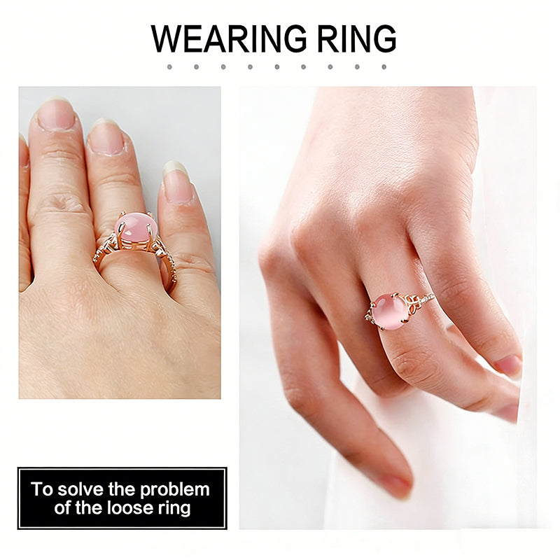 🥳2026 HOT SALE🥳💞50K+ SOLD!🦸‍♀️💎 50% OFF! Ring Adjuster for Loose Rings – Invisible when worn, soft & comfy. No glue, no tools. Keeps your wedding or heirloom ring secure. A must-have for changing fingers. 👵💕