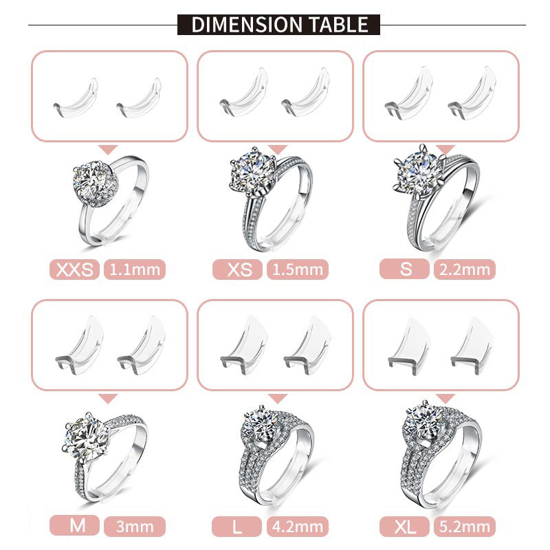 🥳2026 HOT SALE🥳💞50K+ SOLD!🦸‍♀️💎 50% OFF! Ring Adjuster for Loose Rings – Invisible when worn, soft & comfy. No glue, no tools. Keeps your wedding or heirloom ring secure. A must-have for changing fingers. 👵💕