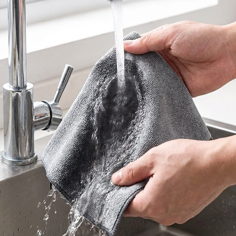 Thickened Streak-Free Cleaning Cloth for Car and Home