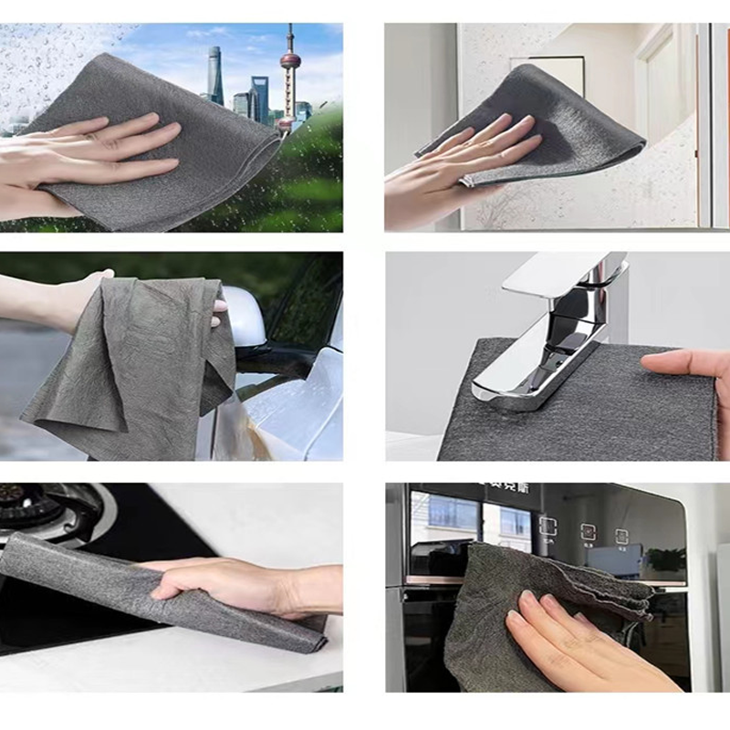 Thickened Streak-Free Cleaning Cloth for Car and Home