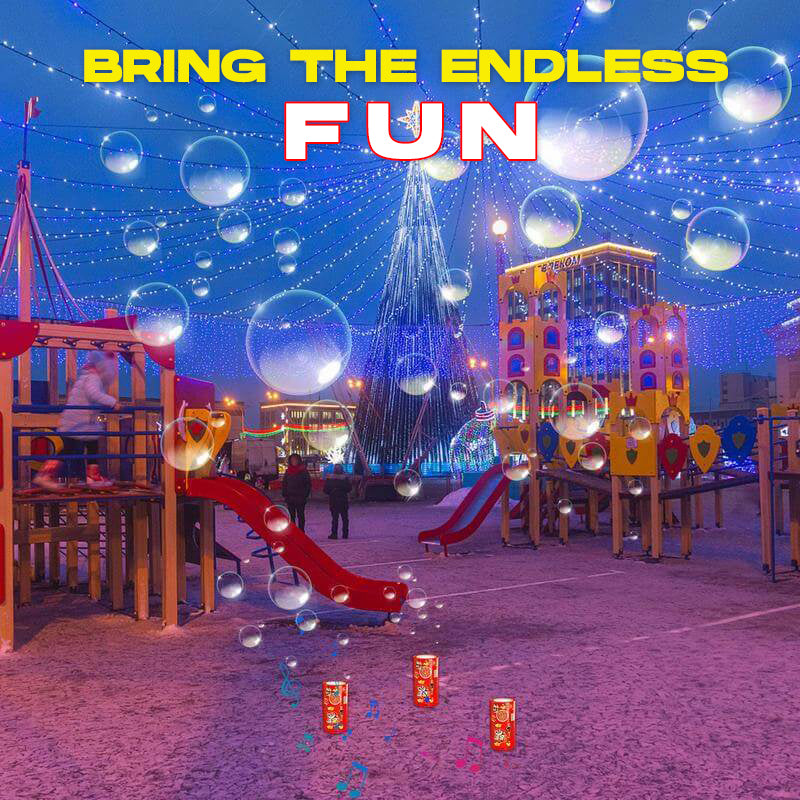 🥳2026 HOT SALE🥳💞50K+ SOLD!👨‍👩‍👧‍👦🎄 Create Magical Memories Together! Sparkling Bubble Maker for Family Fun. 🎁🚀