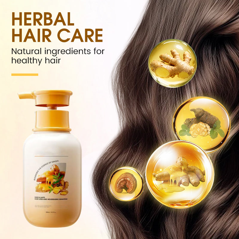 🥳2026 HOT SALE🥳💞50K+ SOLD!🌱🌿 Nature‘s Strength for Thicker Hair. Gentle Herbal Anti-Loss Shampoo – 50% OFF! ✨🔁