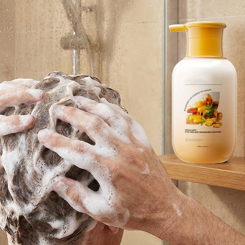 🥳2026 HOT SALE🥳💞50K+ SOLD!🌱🌿 Nature‘s Strength for Thicker Hair. Gentle Herbal Anti-Loss Shampoo – 50% OFF! ✨🔁