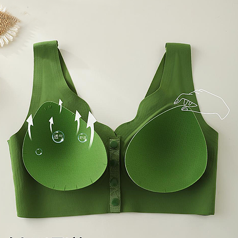 🥳2026 HOT SALE🥳💞50K+ SOLD!🌸👚 Redefine Everyday Comfort. Wire-Free, Front-Clasp Bra – Cloud-Like Comfort & Invisible Fit Under Any Outfit-Zero Restriction, Gentle Support. ✨💝