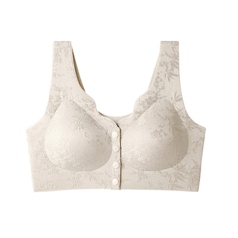 🥳2026 HOT SALE🥳💞50K+ SOLD!🌸👚 Redefine Everyday Comfort. Wire-Free, Front-Clasp Bra – Cloud-Like Comfort & Invisible Fit Under Any Outfit-Zero Restriction, Gentle Support. ✨💝