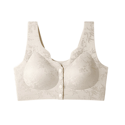 🥳2026 HOT SALE🥳💞50K+ SOLD!🌸👚 Redefine Everyday Comfort. Wire-Free, Front-Clasp Bra – Cloud-Like Comfort & Invisible Fit Under Any Outfit-Zero Restriction, Gentle Support. ✨💝