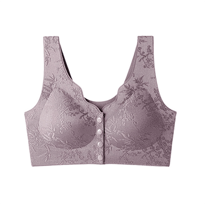 🥳2026 HOT SALE🥳💞50K+ SOLD!🌸👚 Redefine Everyday Comfort. Wire-Free, Front-Clasp Bra – Cloud-Like Comfort & Invisible Fit Under Any Outfit-Zero Restriction, Gentle Support. ✨💝