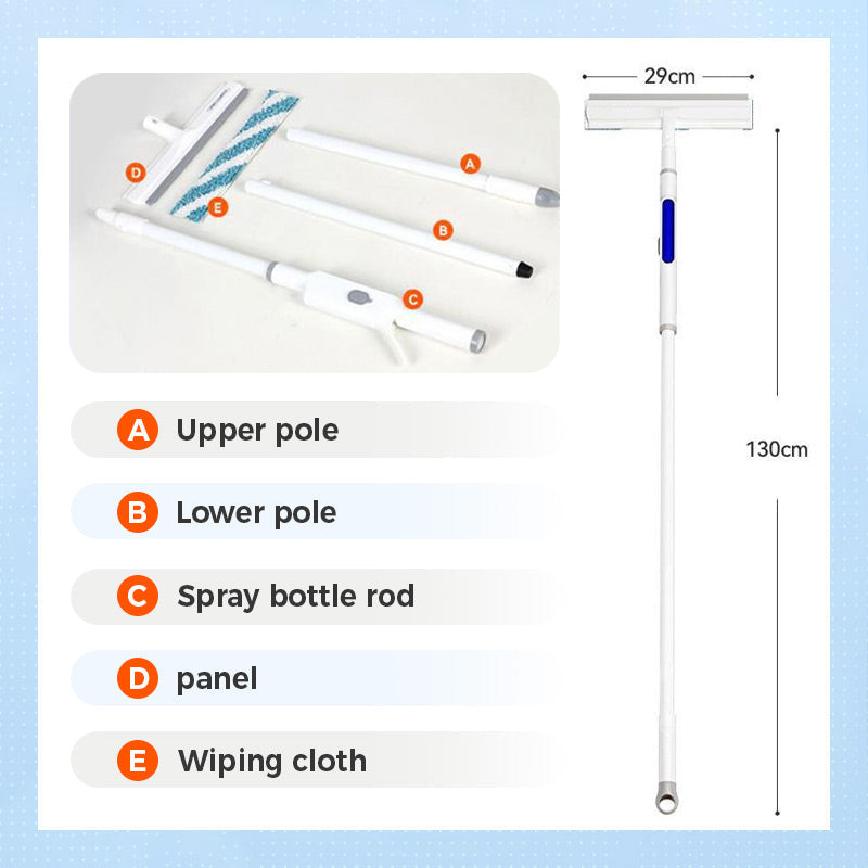 🥳2026 HOT SALE🥳💞50K+ SOLD!💧🏠 Deep Clean Every Inch Without Streaks. Spray-Expand Design for Flawless Glass. 🌞⚡