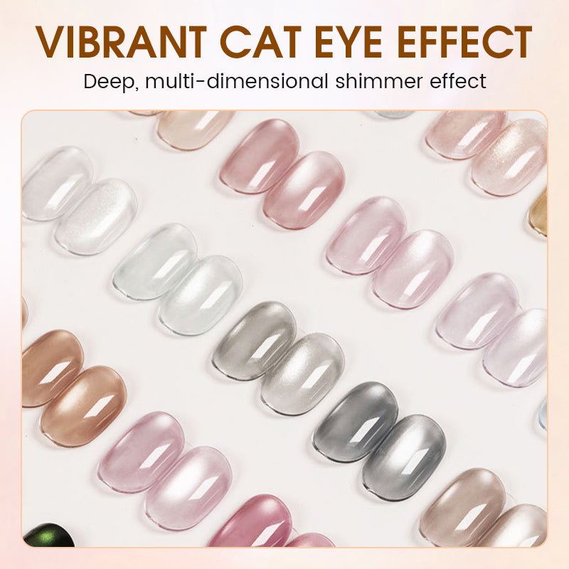 🥳2026 HOT SALE🥳💞50K+ SOLD!🌟💅 Galaxy at Your Fingertips! Long-Lasting Magnetic Gel Polish – Captivating Cat Eye Effect. 🪐💎