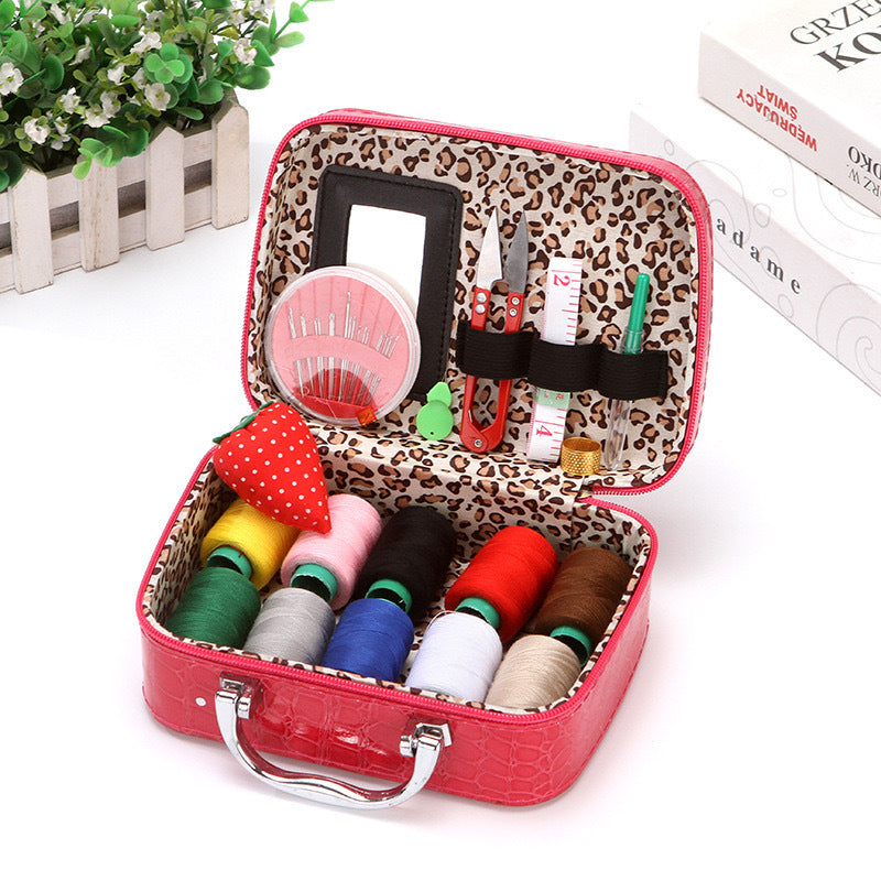 Portable Sewing Toolkit with Storage Box