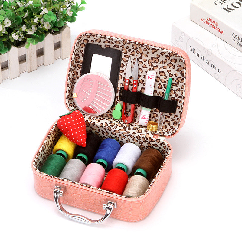 Portable Sewing Toolkit with Storage Box