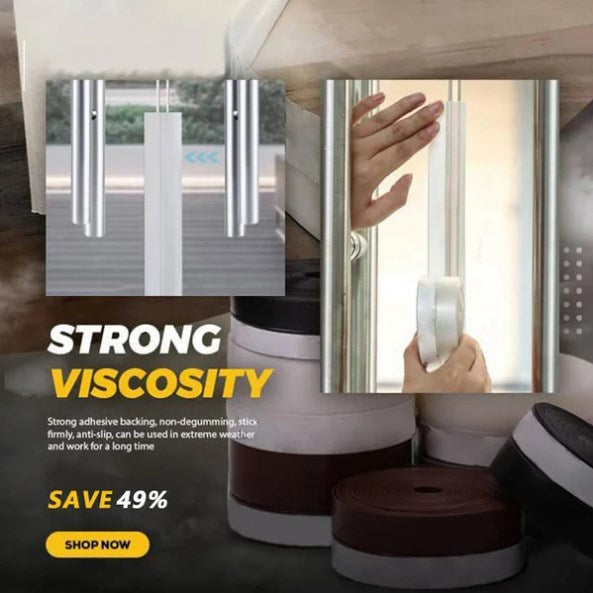 🥳2026 HOT SALE🥳💞50K+ SOLD!🏡✨ Your All-in-One Barrier Against the Elements. 5M Weatherproof Door Seal - Keeps Home Warm, Dry & Quiet. NOW 50% OFF! 🌧️💷