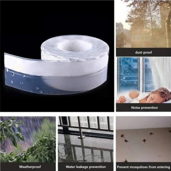🥳2026 HOT SALE🥳💞50K+ SOLD!🏡✨ Your All-in-One Barrier Against the Elements. 5M Weatherproof Door Seal - Keeps Home Warm, Dry & Quiet. NOW 50% OFF! 🌧️💷