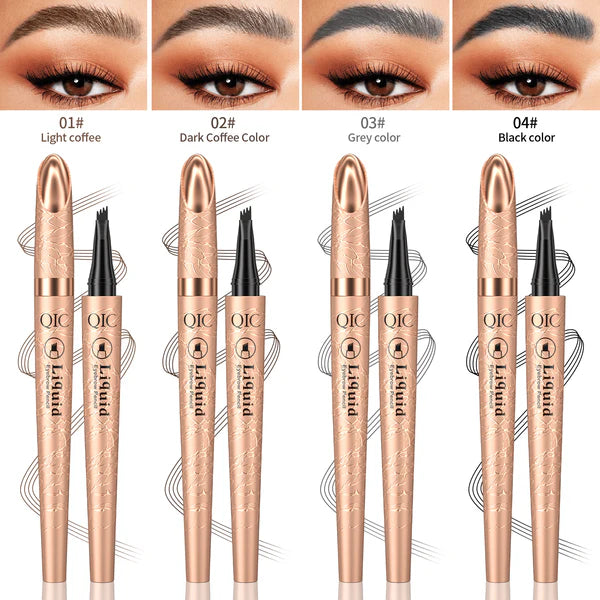 🥳2026 HOT SALE🥳💞50K+ SOLD!💥🖌️✨ BUY 1 GET 1 FREE + 50% OFF! 3D Microblading Eyebrow Pencil – 4-prong tip creates natural hair-like strokes. Waterproof, smudge-proof & lasts 24h. Skip costly salon treatments. A steal! 💕🎁