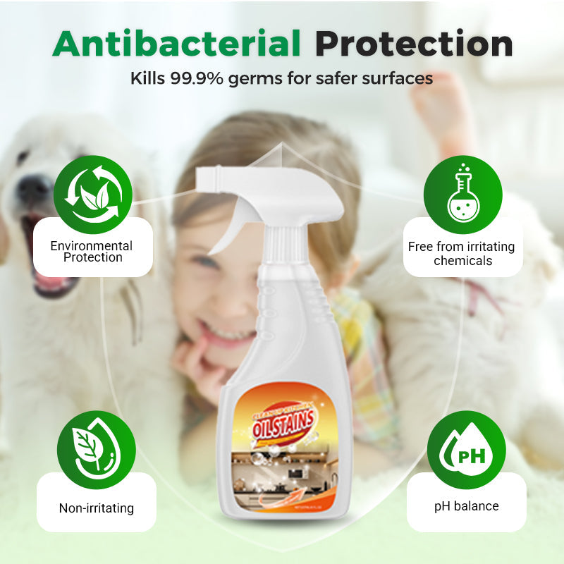 🥳2026 HOT SALE🥳💞50K+ SOLD!💥🧼⚡ £12.99 Special Price! Heavy-Duty Degreaser Foam – Clinging action, fast-acting. Removes years of grime from range hoods, stovetops & cookware. Antibacterial, streak-free. 🌟🍳