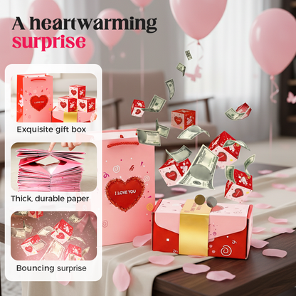 🎁💝 🥳2026 HOT SALE🥳💞50K+ SOLD!The Gift is the Surprise Itself! Creative Pop-Up Box Set – For When Your Thought Counts Most. ❤️🎉