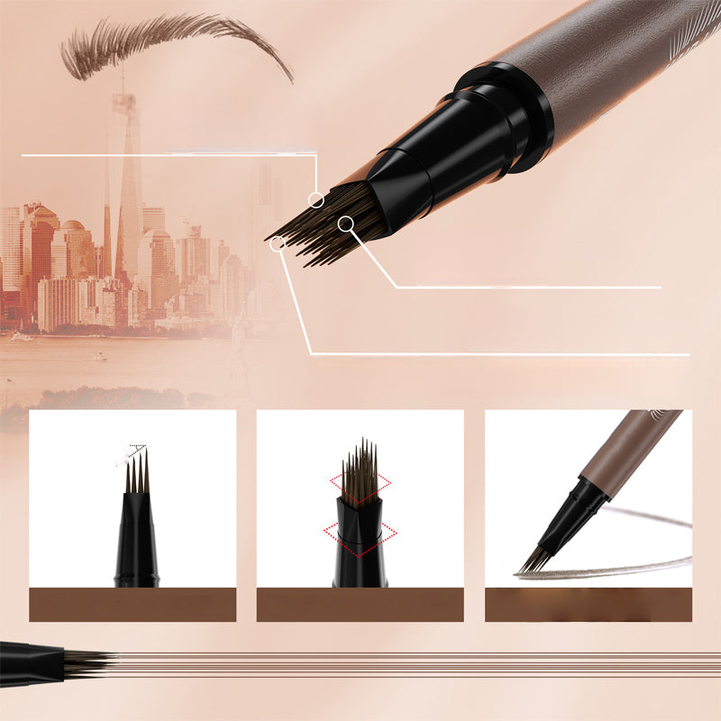 💕2-in-1 Waterproof Liquid Brow Pen