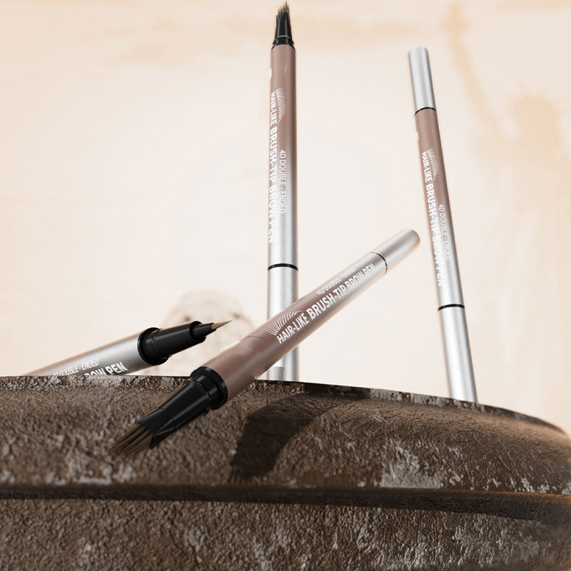 💕2-in-1 Waterproof Liquid Brow Pen