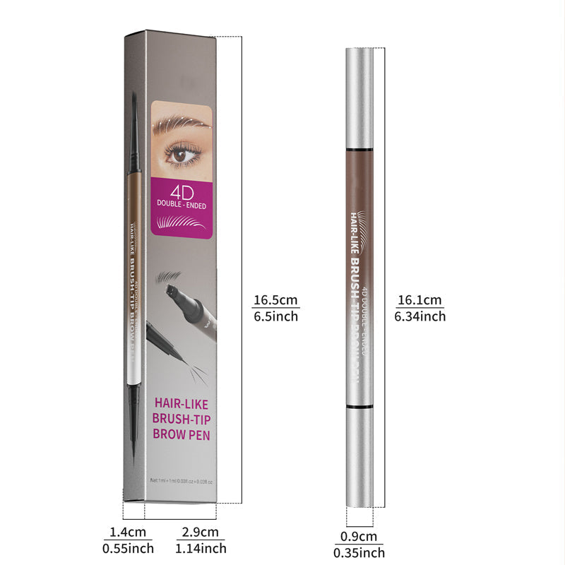 💕2-in-1 Waterproof Liquid Brow Pen