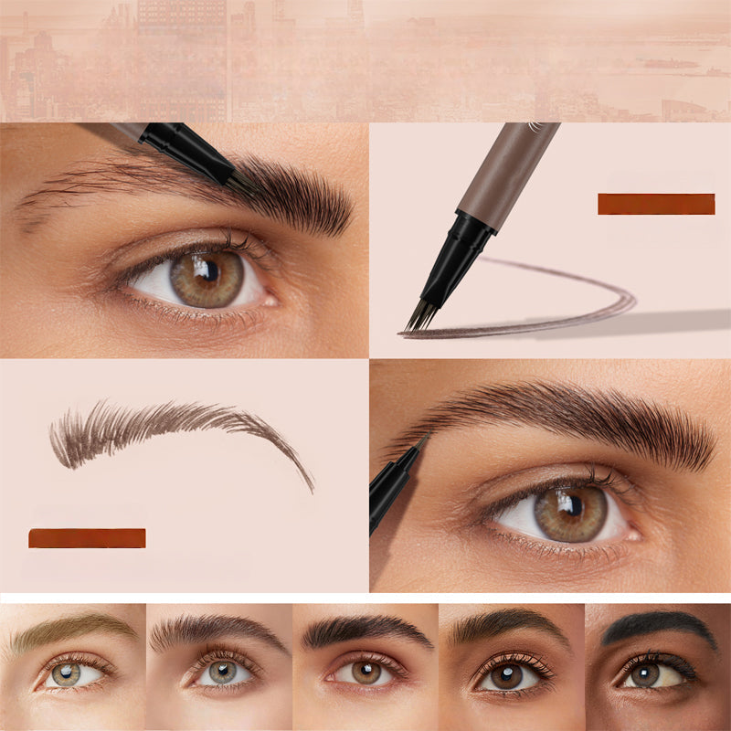 💕2-in-1 Waterproof Liquid Brow Pen
