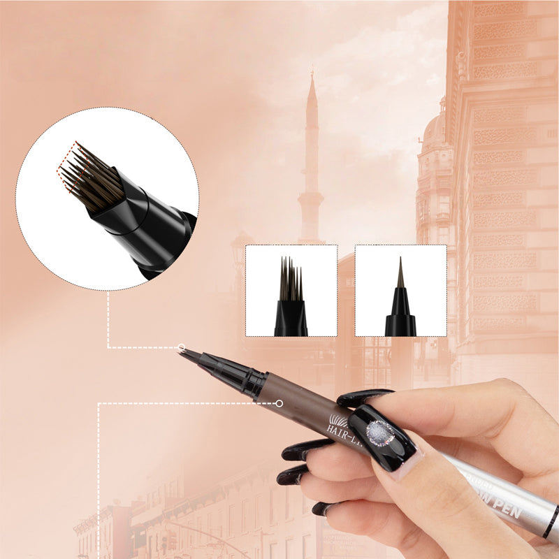 💕2-in-1 Waterproof Liquid Brow Pen