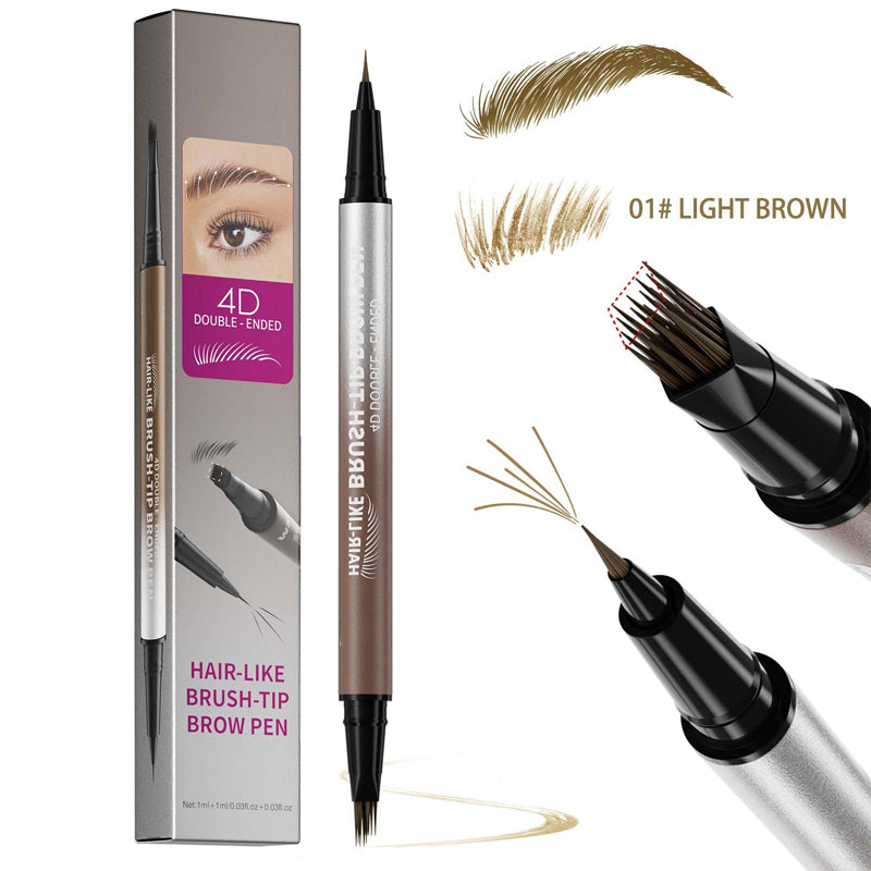 💕2-in-1 Waterproof Liquid Brow Pen