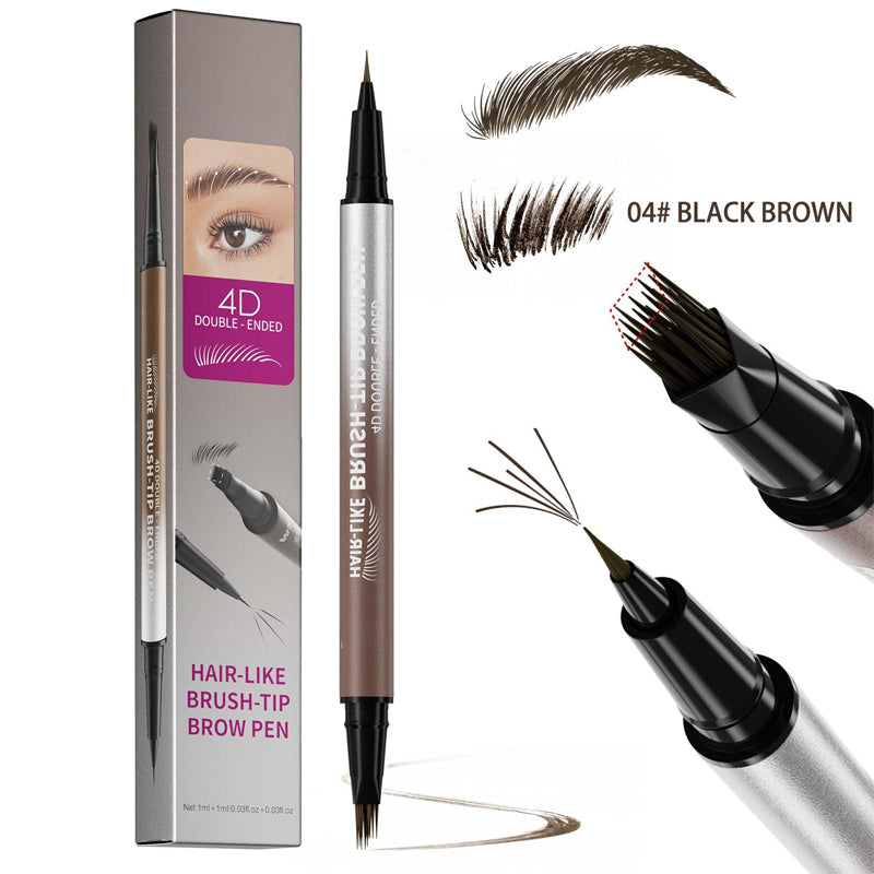 💕2-in-1 Waterproof Liquid Brow Pen