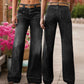 🥳2026 HOT SALE🥳💞50K+ SOLD!👵💥 50% OFF! Women's Retro Flare Jeans – Soft stretch denim, no tight waist! Deep pockets hold phone & specs. Flattering flare, easy pull-on style. Your new everyday favourite. 👖🌸