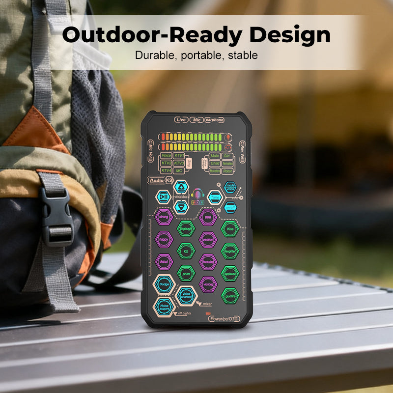 🥳2026 HOT SALE🥳💞50K+ SOLD!🎧🎛️ Unlock All Audio Possibilities in One Unit. Integrated Mixer & Sound Card – 50% OFF! 🚀🔌