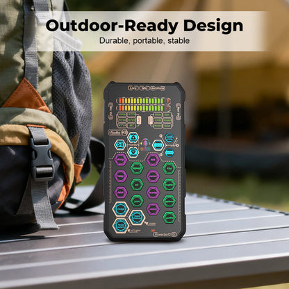 🥳2026 HOT SALE🥳💞50K+ SOLD!🎧🎛️ Unlock All Audio Possibilities in One Unit. Integrated Mixer & Sound Card – 50% OFF! 🚀🔌