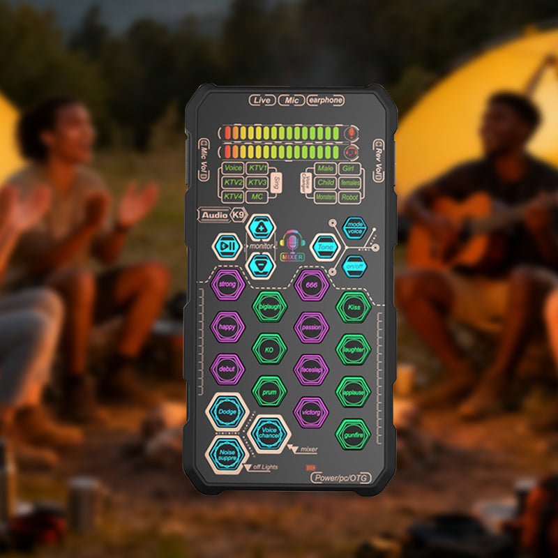 🥳2026 HOT SALE🥳💞50K+ SOLD!🎧🎛️ Unlock All Audio Possibilities in One Unit. Integrated Mixer & Sound Card – 50% OFF! 🚀🔌